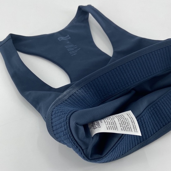Girlfriend Collective Women's Midnight Paloma Racerback Bra Size XS - Picture 5 of 8